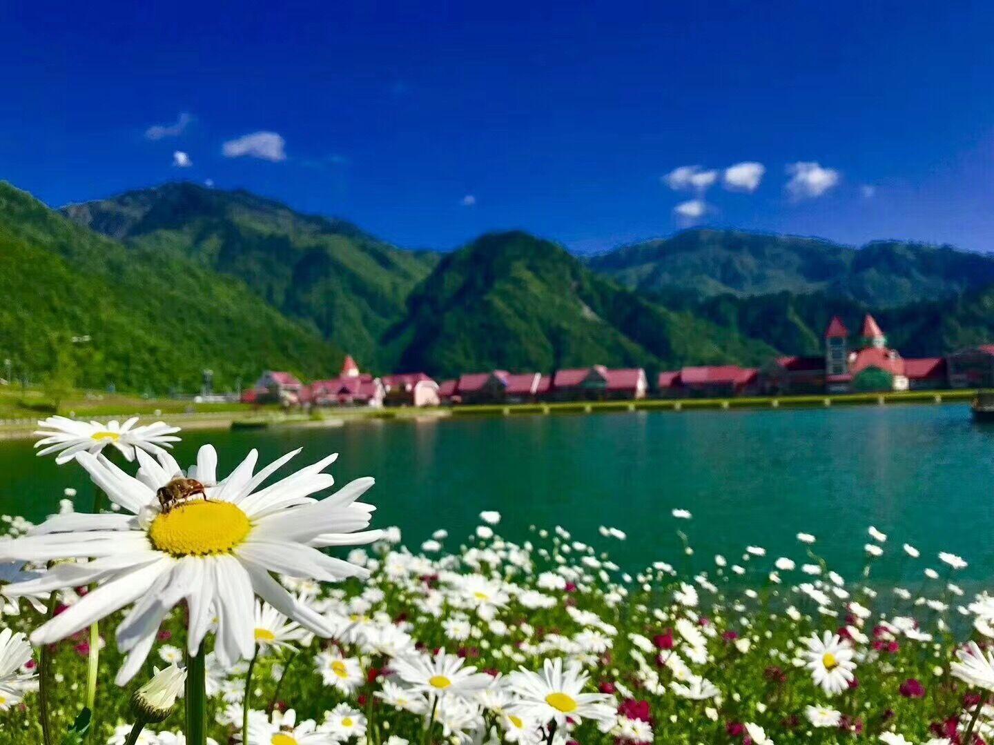 西嶺從不缺乏藍天