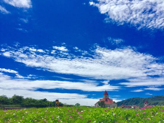 西嶺從不缺乏藍天