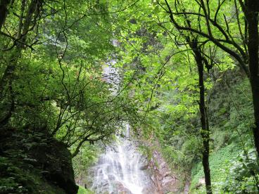 五彩瀑布（西嶺前山）